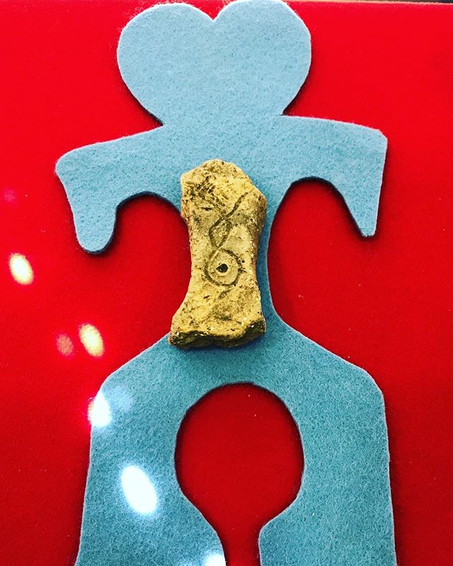 命宿る️ハート型土偶️中部地方初。